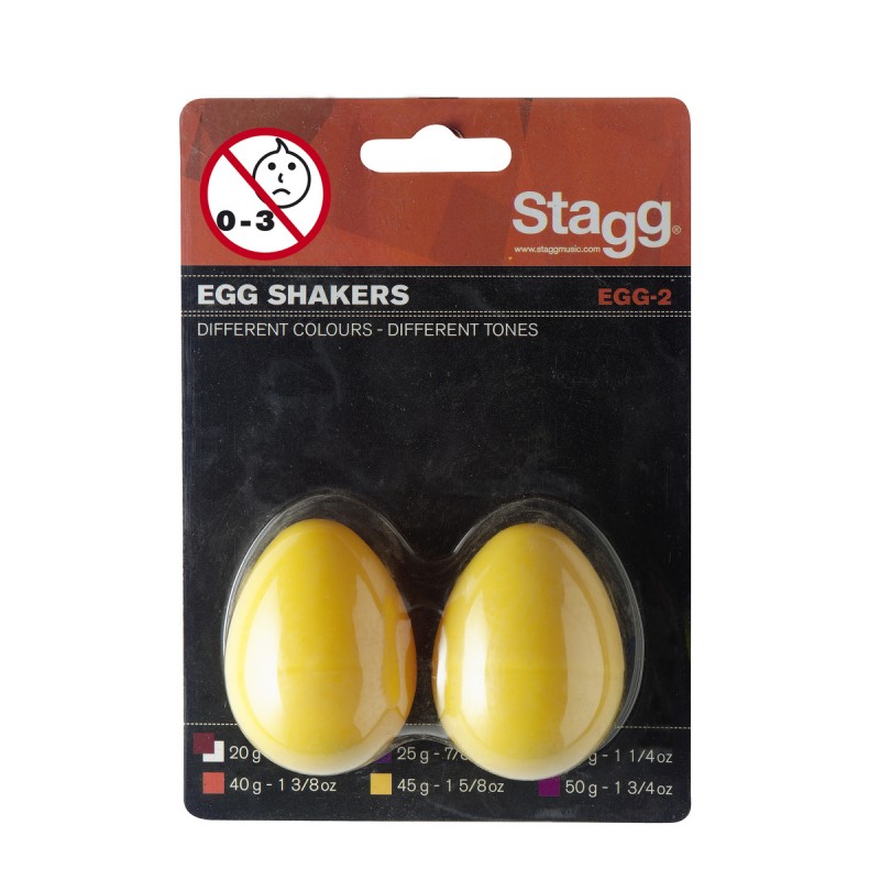 Egg Shakers Stagg EGG-2 YW