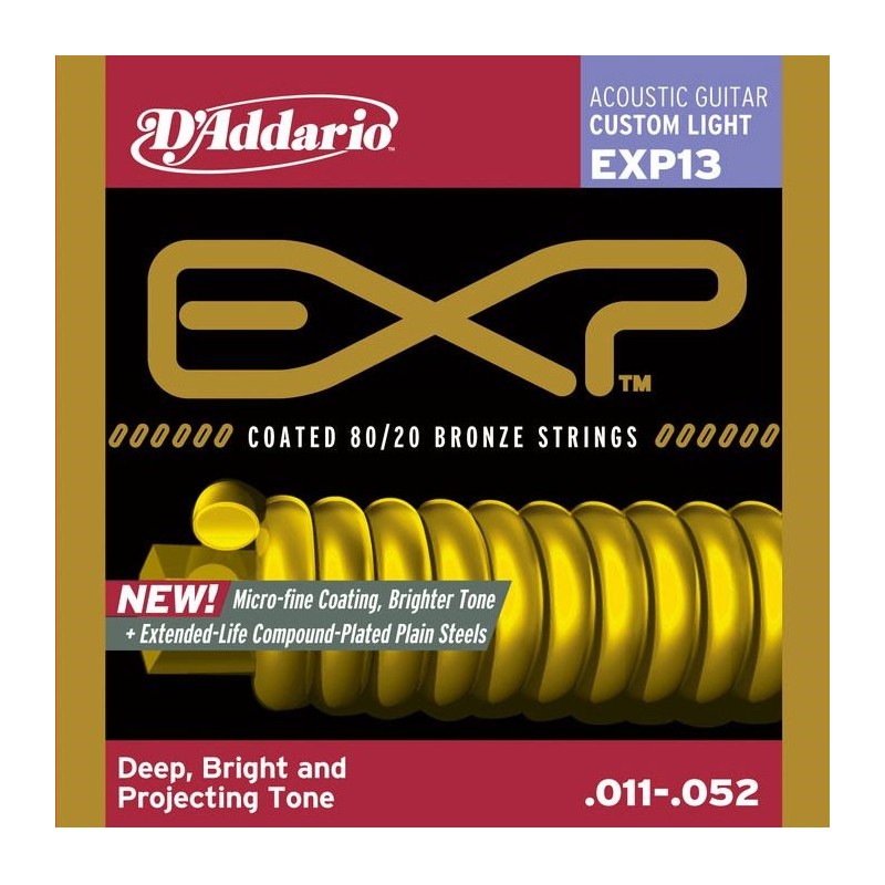 Stygos elektrinei gitarai D'Addario EXP13 .011