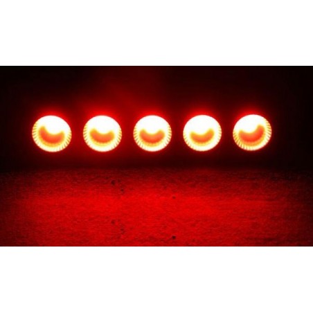 LED Blinderis 5x15W RGBW 4in1 CREE DMX